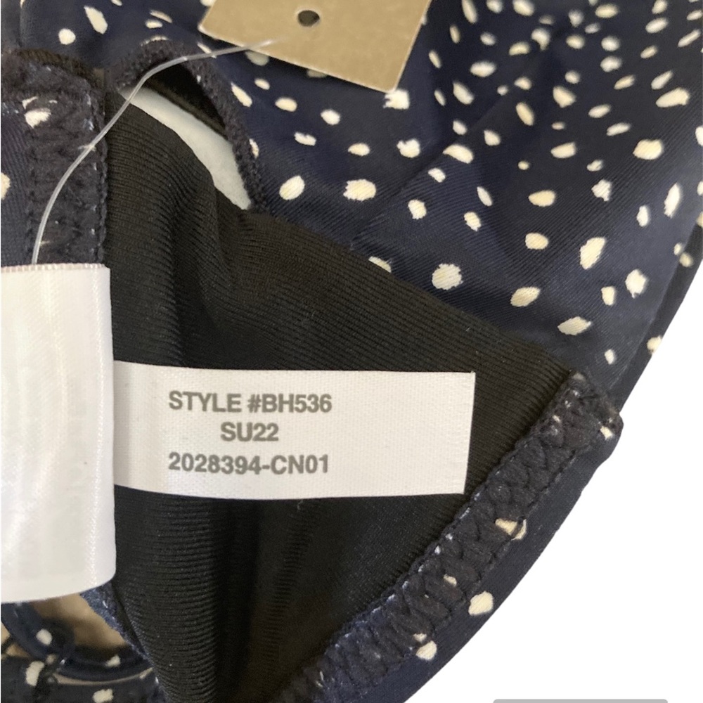 J Crew Strappy Twist Bikini Top in Dot size XS - Picture 11 of 14
